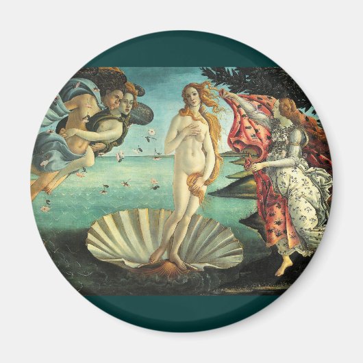 Geburt der Venus, 1485 Magnet (Vorne)