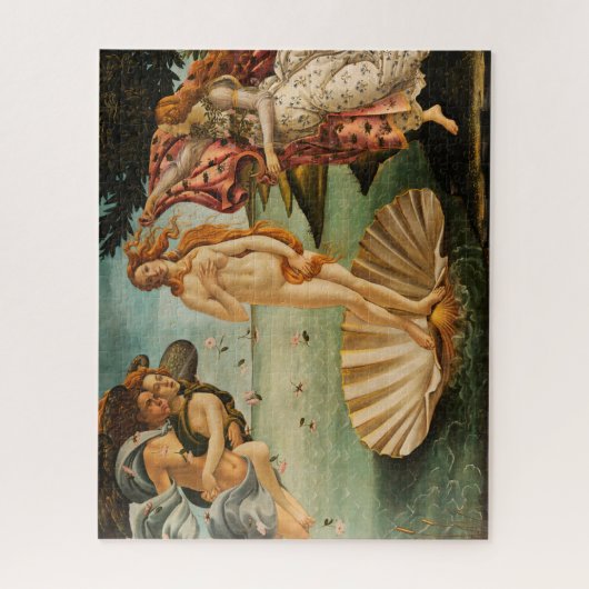 Geburt der Venus Botticelli Puzzle (Vertikal)
