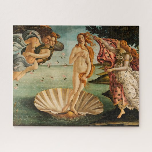 Geburt der Venus Botticelli Puzzle (Horizontal)