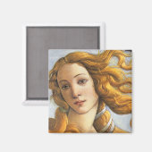 Geburt der Venus Detail, Botticelli Magnet (Vorderseite/Rückseite)