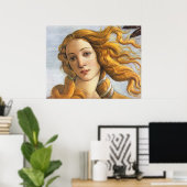 Geburt der Venus Detail, Botticelli Poster (Heimbüro)
