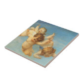 Geburt der Venus, Engel Detail von Alexandre Caban Fliese (Seite)