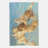 Geburt der Venus, Engel Detail von Alexandre Caban Geschirrtuch (Vertikal)