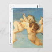 Geburt der Venus, Engel Detail von Alexandre Caban Postkarte (Vorne/Hinten)