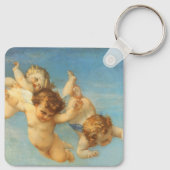 Geburt der Venus, Engel Detail von Alexandre Caban Schlüsselanhänger (Rückseite)