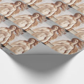 Geburt der Venus im Detail von Sandro Botticelli Geschenkpapier (Ecke)