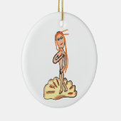 Geburt der Venus Keramik Ornament (Rechts)