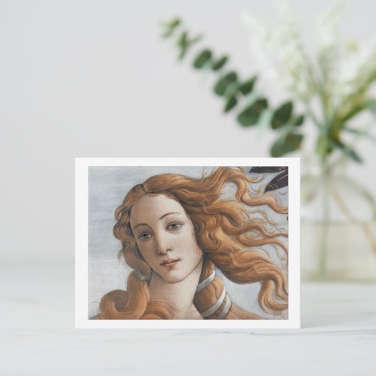 Geburt der Venus nah Postkarte (Stehend Vorderseite)
