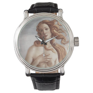 Geburt der Venus, nah von Sandro Botticelli Armbanduhr