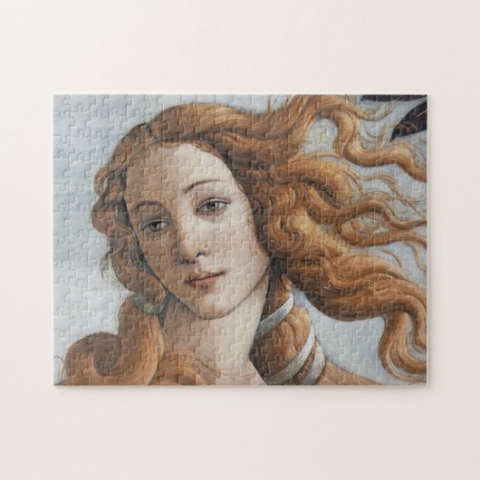 Geburt der Venus nah von Sandro Botticelli Puzzle (Horizontal)