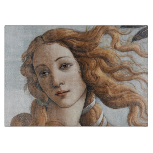 Geburt der Venus, nah von Sandro Botticelli Schneidebrett