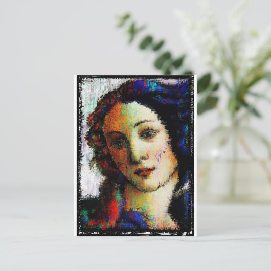 Geburt der Venus Postkarte (Stehend Vorderseite)