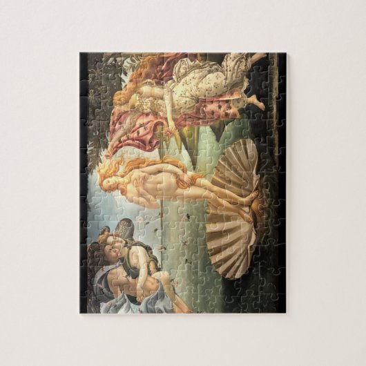 Geburt der Venus von Sandro Botticelli Puzzle (Vertikal)