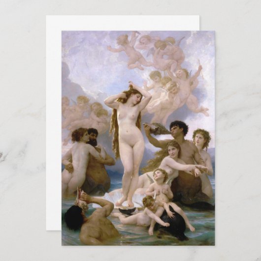 Geburt der Venus von William-Adolphe Bouguereau (Vorne/Hinten)