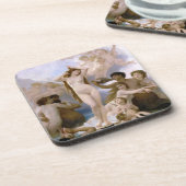 Geburt der Venus von William-Adolphe Bouguereau Getränkeuntersetzer (Linke Seite)