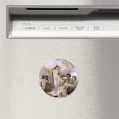 Geburt der Venus von William-Adolphe Bouguereau Magnet (In Situ (Geschirrspüler))