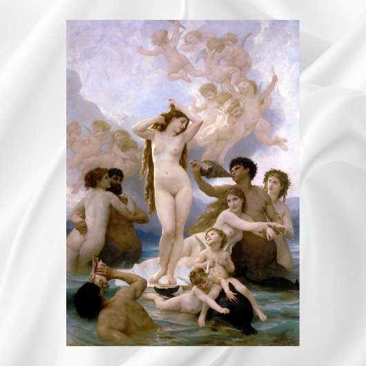 Geburt der Venus von William-Adolphe Bouguereau Poster