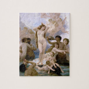 Geburt der Venus von William-Adolphe Bouguereau Puzzle