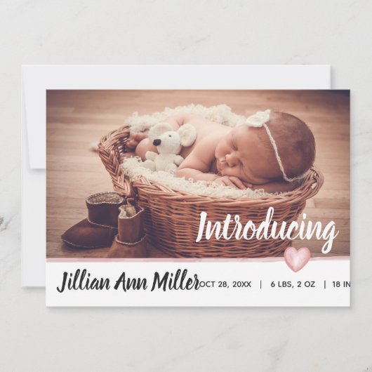 Geburt der Wasserfarbe Ankündigung (Vorderseite)