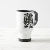 Geburt der Wölfe Retro-Art-Reisemug Reisebecher (VorderseiteRechts)