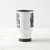 Geburt der Wölfe Retro-Art-Reisemug Reisebecher (Mittel)