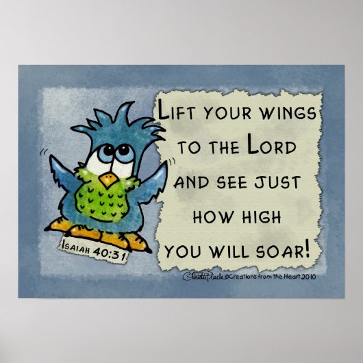 Geburt des Betens - Soar-Isaiah Poster (Vorne)