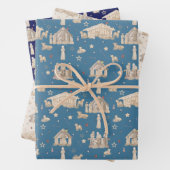 Geburt des Christ Wrapping Paper Geschenkpapier Set (Beispiel)