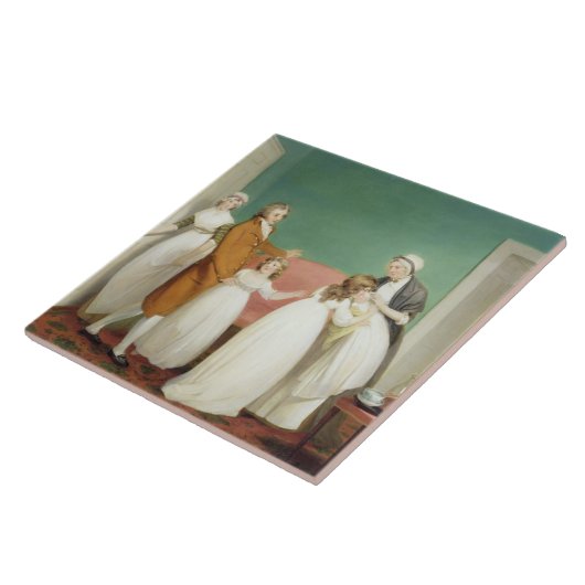 Geburt des Erb, c.1799 (Öl auf Leinwand) sehen Fliese (Seite)