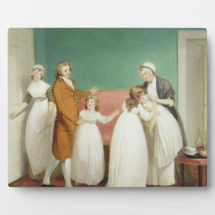 Geburt des Erben, c.1799 (Öl auf Leinwand) siehe a Fotoplatte