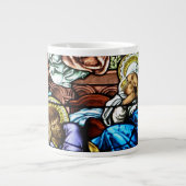 Geburt des Glases von Jesus Jumbo-Tasse (Vorderseite)