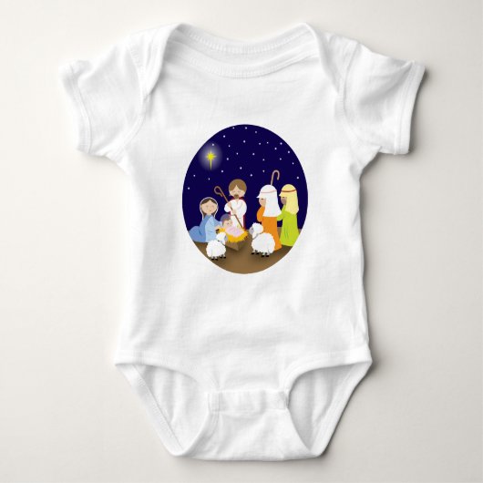 Geburt des Herrn Baby Strampler (Vorderseite)