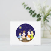 Geburt des Herrn Feiertagspostkarte (Stehend Vorderseite)