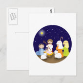 Geburt des Herrn Postkarte (Vorne/Hinten)