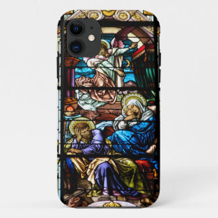 Geburt des Jesus-Buntglas-Fensters Case-Mate iPhone Hülle