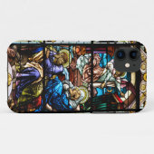 Geburt des Jesus-Buntglas-Fensters Case-Mate iPhone Hülle (Rückseite (Horizontal))
