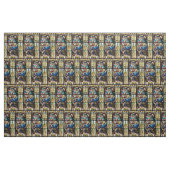 Geburt des Jesus-Buntglas-Fensters Stoff (Fat Quarter (45,7 x 55,9 cm))
