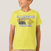 Geburt des Kindes werde ich sechs Jahre alt T-Shirt (Vorderseite)