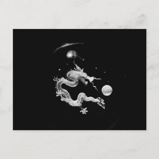 Geburt des Kristalldrachen, Fantasiewesen Postkarte (Vorderseite)