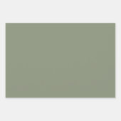 Geburt des Minimalistischen Albernen Gänse Geschenkpapier Set (Vorderseite 3)