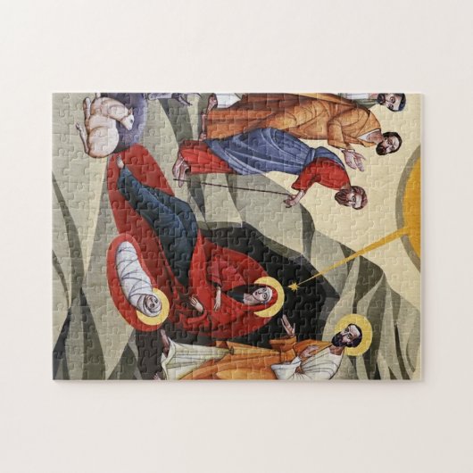 Geburt des orthodoxen Christlichen Christi Puzzle (Horizontal)