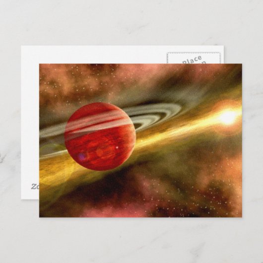 Geburt des Saturns Postkarte (Vorne/Hinten)