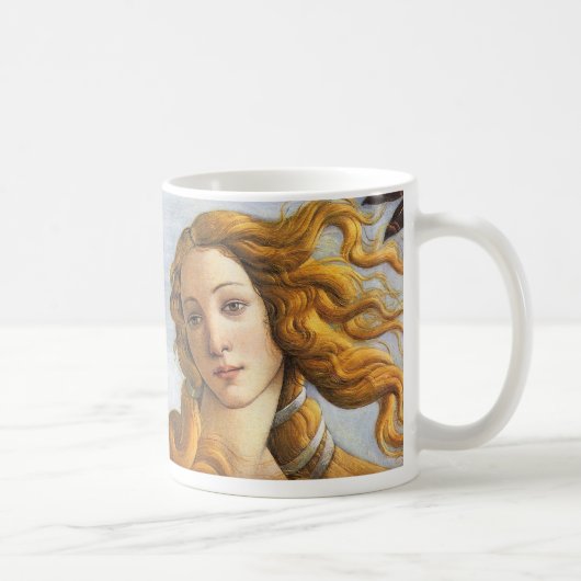 Geburt des Venus Detail, Botticelli Kaffeetasse (Rechts)