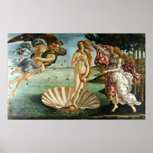 Geburt des Venus Poster