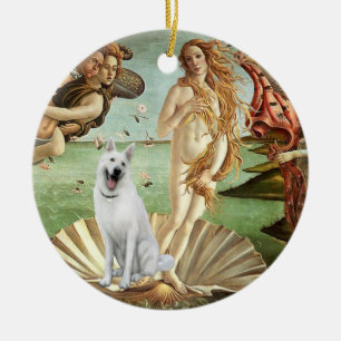 Geburt des Venus-White-Hirten Keramikornament