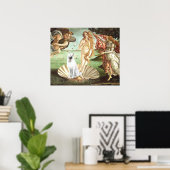 Geburt des Venus-White-Hirten Poster (Heimbüro)