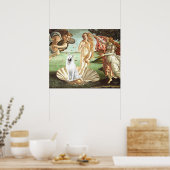 Geburt des Venus-White-Hirten Poster (Küche)