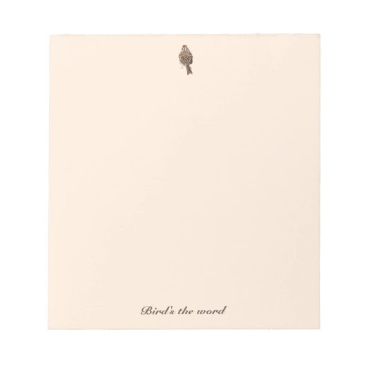 Geburt des Wortes: Notizblock (Vorderseite)