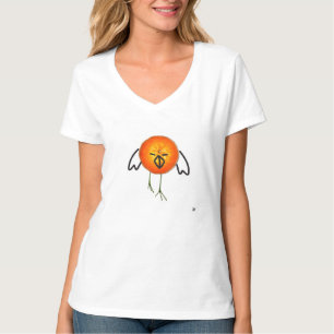 GEBURT, DIE ORANGE-VÖGEL. T-Shirt