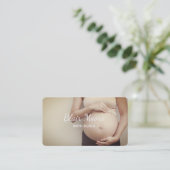 Geburt Doula Midfrau Schwangerschaft Visitenkarte (Stehend Vorderseite)
