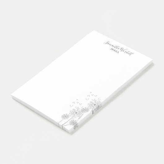 Geburt Doula oder Midfrau Post-it Klebezettel (angewinkelt)